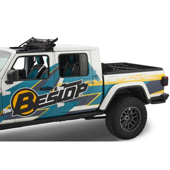 Load image into Gallery viewer, Bestop Supertop for Truck 2 in Black Twill for Jeep Gladiator JT
