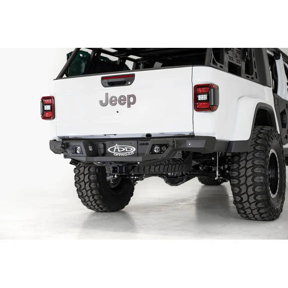 Load image into Gallery viewer, ADD Offroad R971241280103 Stealth Fighter Rear Bumper for 20-24 Jeep Gladiator JT
