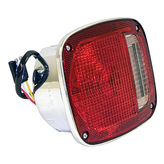 Load image into Gallery viewer, Crown Automotive Chrome Tail Lamp for 76-80 Jeep CJ-5 and CJ-7
