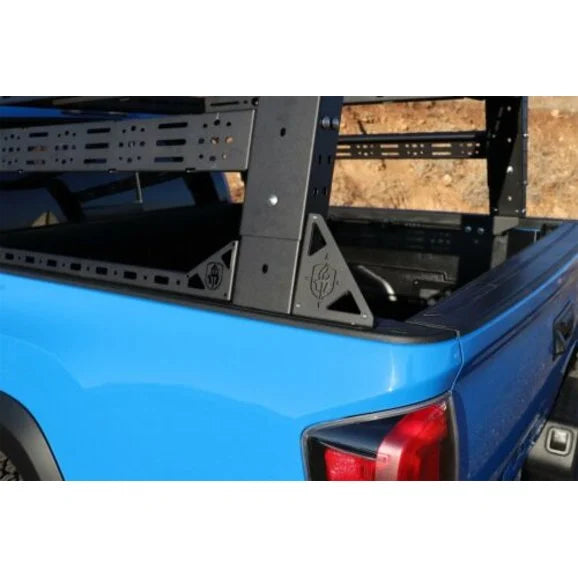 Load image into Gallery viewer, Road Armor 520BRS52B-OVLD Treck Overland Package Bed Rack System for 20-24 Jeep Gladiator JT
