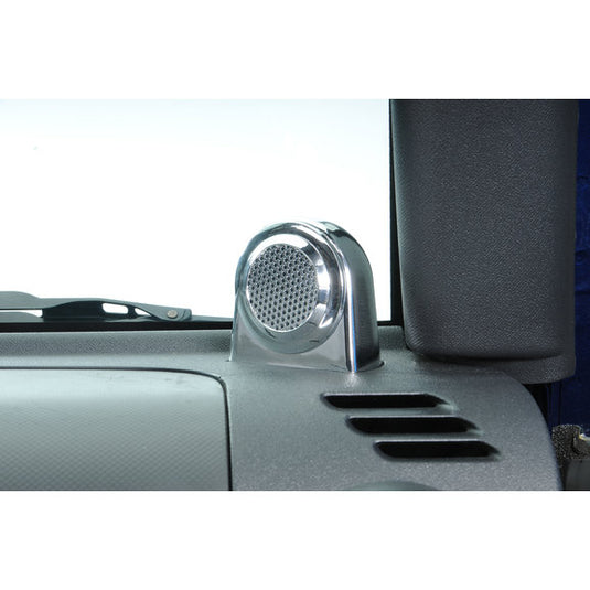 Rugged Ridge Tweeter Cover Accents for 07-10 Jeep Wrangler JK