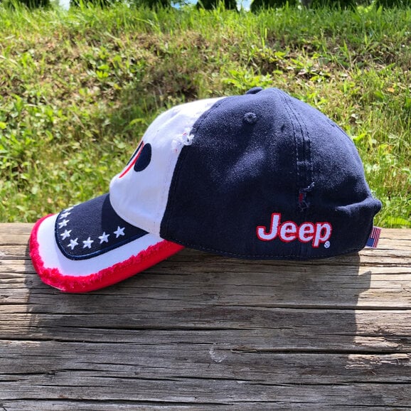 Load image into Gallery viewer, Jeep Merchandise Jeep Stars and Stripes Grille Hat
