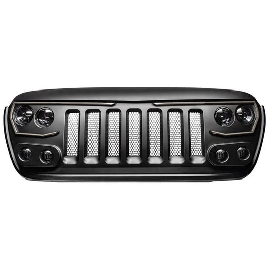 Oracle Lighting 5837-PRO VECTOR PRO-Series Full LED Grille for 18-21 Jeep Wrangler JL & Gladiator JT