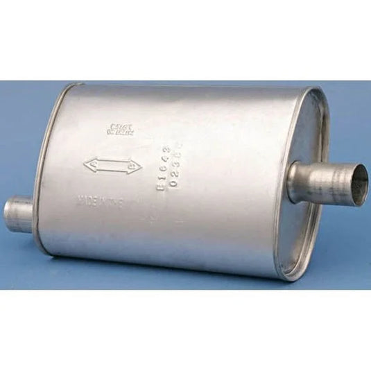 OMIX 17609.10 Muffler for 72-78 Jeep CJ Series with 3.8L, 4.2L or 5.0L Engine & without Catalytic Converters