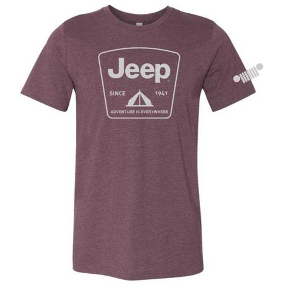 Load image into Gallery viewer, Jeep Merchandise Mens Jeep Tent Badge T-Shirt
