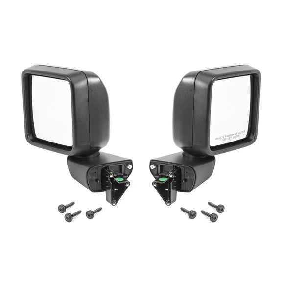 Load image into Gallery viewer, Mopar 82215138 Manual Mirror Pair for 18-24 Jeep Wrangler JL &amp; Gladiator JT
