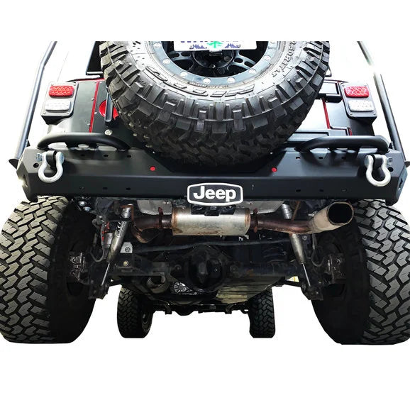 Load image into Gallery viewer, Warrior Products MOD Series Rear Bumper for 07-18 Jeep Wrangler JK
