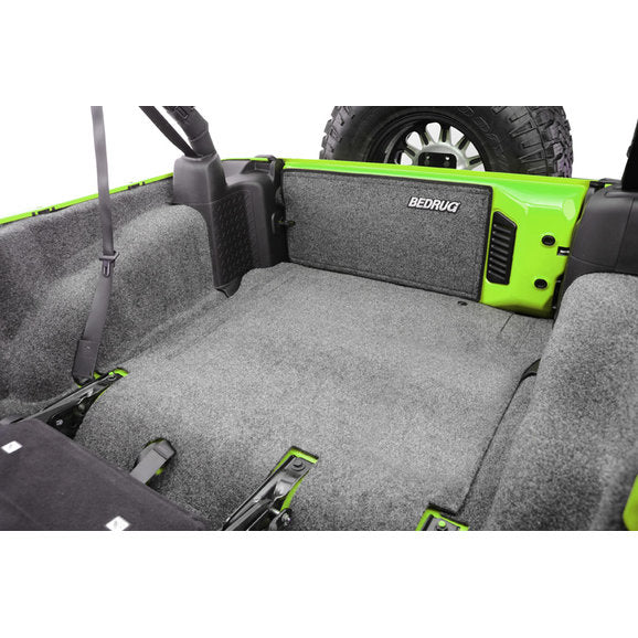 Load image into Gallery viewer, Bedrug Premium Carpeted Rear Floor Covering for 07-18 Jeep Wrangler Unlimited JK 4 Door
