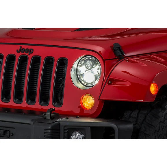 Load image into Gallery viewer, Mopar 82214333AB LED Headlight Kit in Black for 11-18 Jeep Wrangler JK
