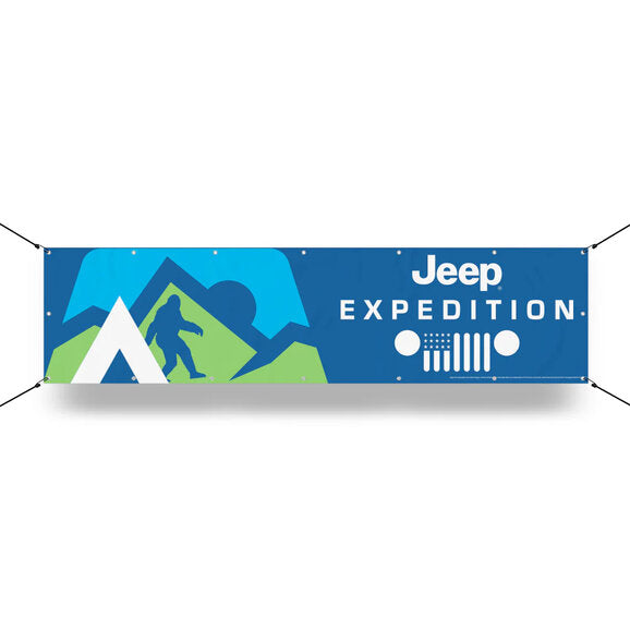 Load image into Gallery viewer, Jeep Merchandise Jeep Logo Banner
