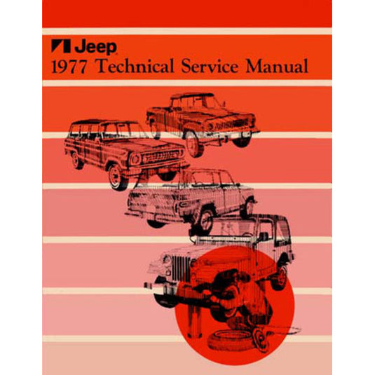 Bishko Automotive Literature Factory Authorized Technical Service Manuals for 72-86 Jeep Model Years