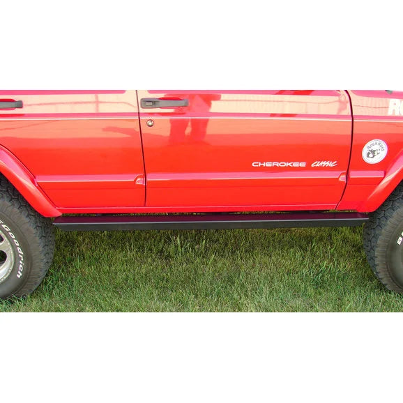 Load image into Gallery viewer, Rock Hard 4X4 RH1014 Rocker Sliders for 84-01 Jeep Cherokee XJ
