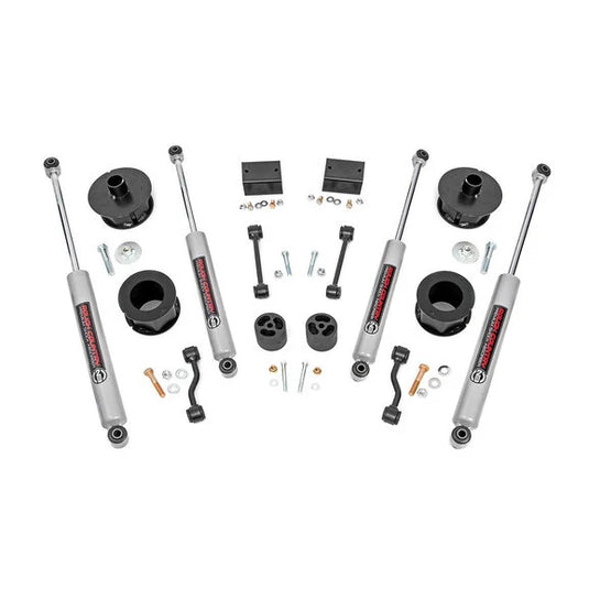 Rough Country 2.5in Spacer Lift Kit for 18-24 Jeep Wrangler JL