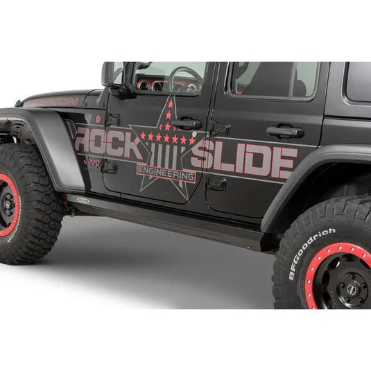 Rock Slide Engineering Gen III Step Sliders for 18-24 Jeep Wrangler JL Unlimited 4-Door