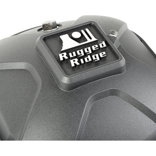 Rugged Ridge 16595.13 Boulder Aluminum Differential Cover in Black for Dana 30 Axle Assemblies