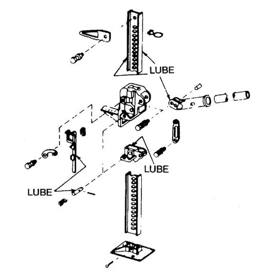 Hi-Lift HL-605 Jack All Cast Iron 60" Red Jack