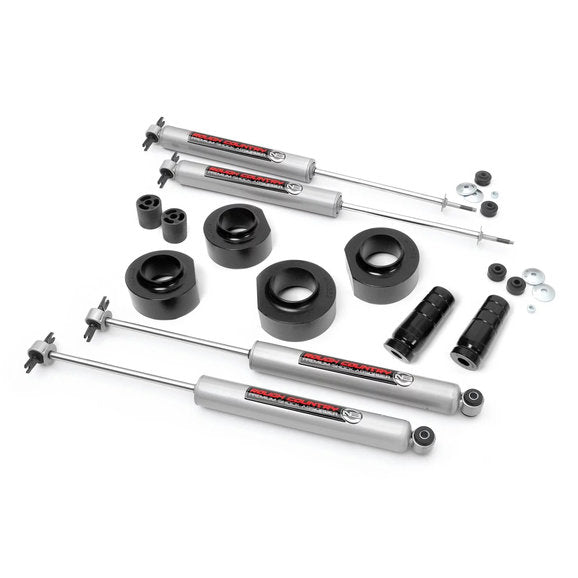 Load image into Gallery viewer, Rough Country 1.5in Spacer Lift Kit for 97-06 Jeep Wrangler TJ
