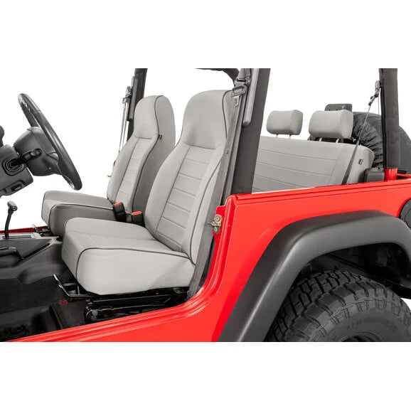 Load image into Gallery viewer, Quadratec Heritage Premium Front Seats for 76-06 Jeep CJs and Wranglers
