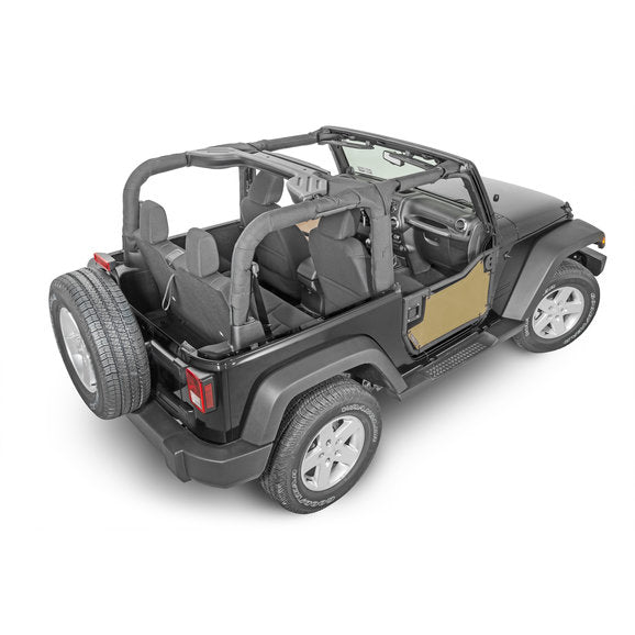 Load image into Gallery viewer, SpiderWebShade ShadeSkins for 07-18 Jeep Wrangler JK 2 Door
