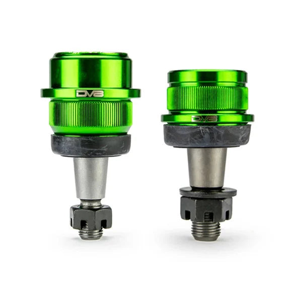 Load image into Gallery viewer, DV8 Offroad D-JKBLJNT-01 Green Ball Joint kit 4pc for 07-18 Jeep Wrangler JK with Dana 30 or Dana 44 front axles
