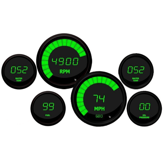 Intellitronix LED Digital Gauge Set