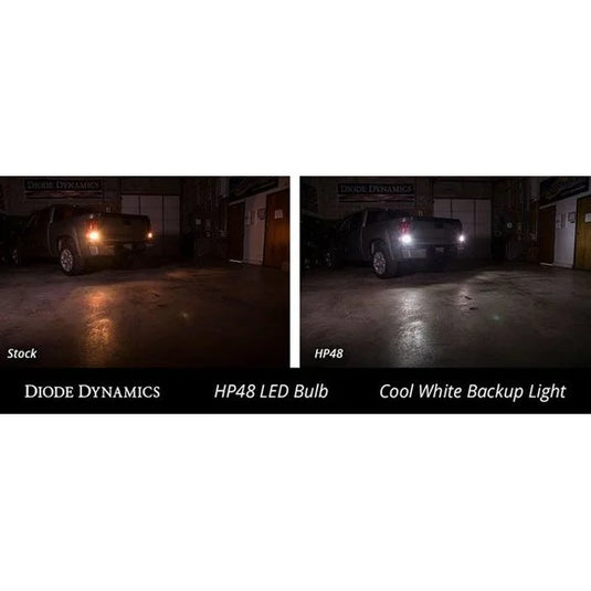 Diode Dynamics Backup LED Bulb-Pair For 18-24 Jeep Wrangler JL with Factory Halogen Tail Lights