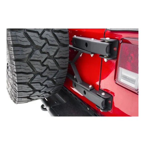 Load image into Gallery viewer, Aries 2563000 Heavy Duty Swing Away Spare Tire Carrier for 07-18 Jeep Wrangler JK
