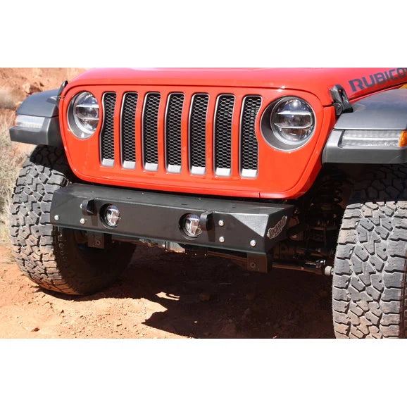 Rock Hard 4X4 RH-90202 Freedom Series Front Stubby Bumper for 18-24 Jeep Wrangler JL & Gladiator JT