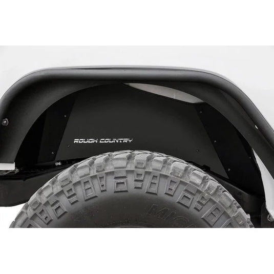 Rough Country 10511 Front & Rear Inner Fender Liners for 07-18 Jeep Wrangler JK