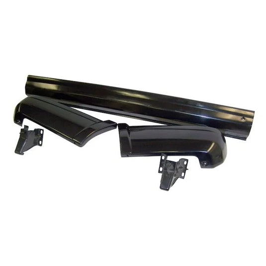 Crown Automotive 5EE84TZZAGK Rear Bumper Kit in Black for 97-01 Jeep Cherokee XJ