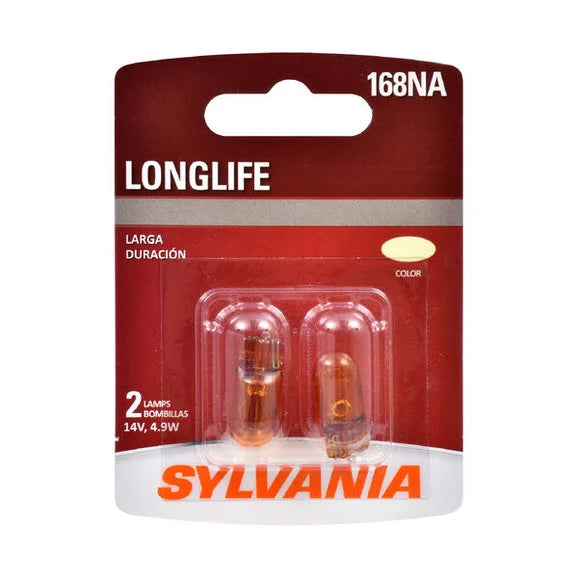 Load image into Gallery viewer, Sylvania 168NALL.BP2 #168NA Long Life Mini Bulb 2 Pack
