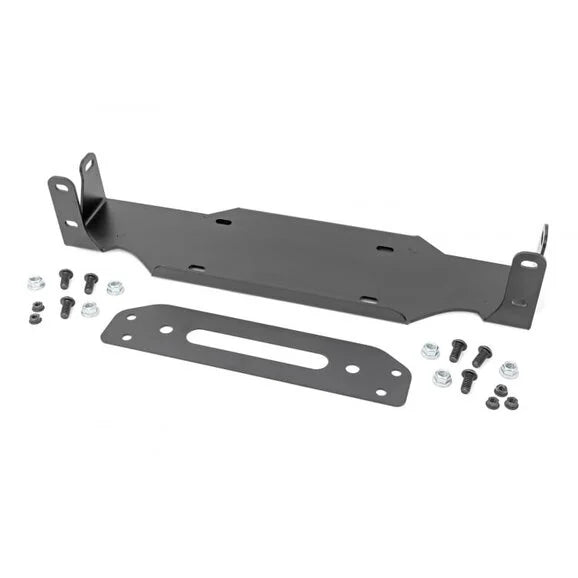 Load image into Gallery viewer, Rough Country 10652 Winch Mount for 18-23 Jeep Wrangler JL
