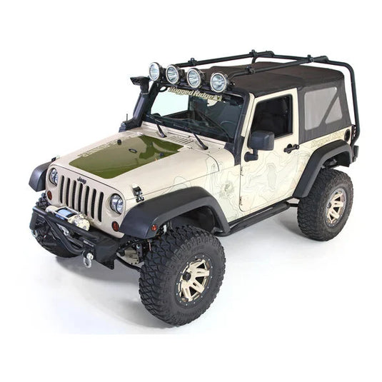 Rugged Ridge 11703.21 Sherpa Rack for 07-18 Jeep Wrangler JK 2 Door