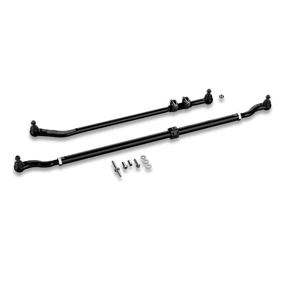 Teraflex 1853900 Heavy Duty Tie Rod & Drag Link Kit for 07-18 Jeep Wrangler JK