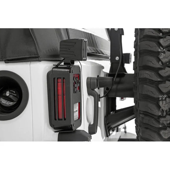 Load image into Gallery viewer, Rough Country 1078 Tail Light Covers for 07-18 Jeep Wrangler JK
