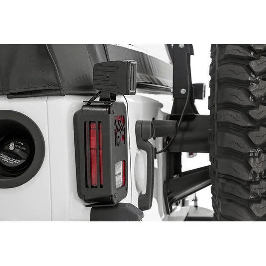 Rough Country 1078 Tail Light Covers for 07-18 Jeep Wrangler JK