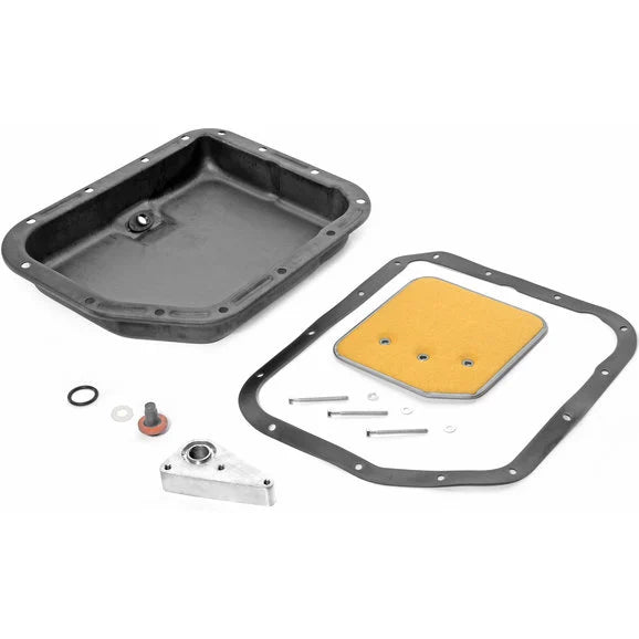 Crown Automotive RT24001 Deep Transmission Pan Kit for 80-86 Jeep CJ Series, 87-91 Wrangler YJ, 84-86 Cherokee XJ & 84-90 SJ Series with A904 or A999 Automatic Transmission