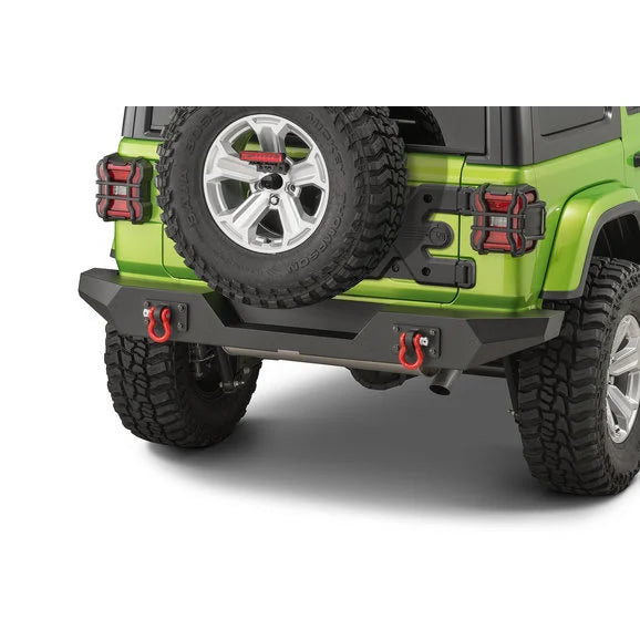 Load image into Gallery viewer, Rugged Ridge 11548.51 Spartan Full Width Rear Bumper for 18-24 Jeep Wrangler JL
