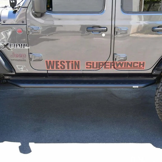 Westin 28-34065 Outlaw Running Boards for 18-24 Jeep Wrangler JL Unlimited 4-Door