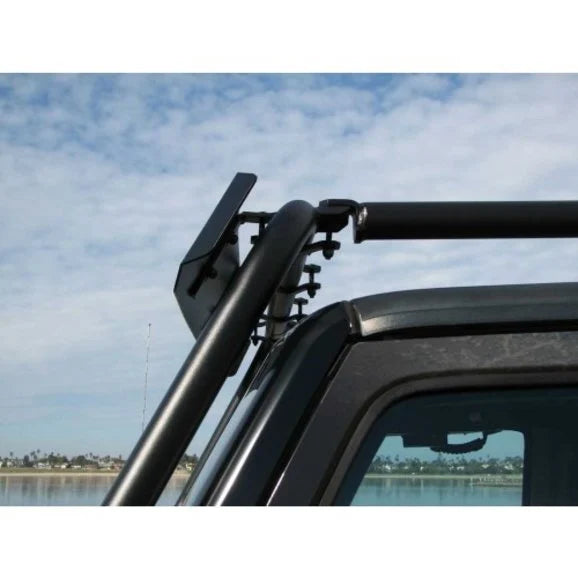 Load image into Gallery viewer, Garvin 44088 Adventure Rack Wind Deflector for 97-18 Jeep Wrangler TJ, JK &amp; Wrangler Unlimited JK
