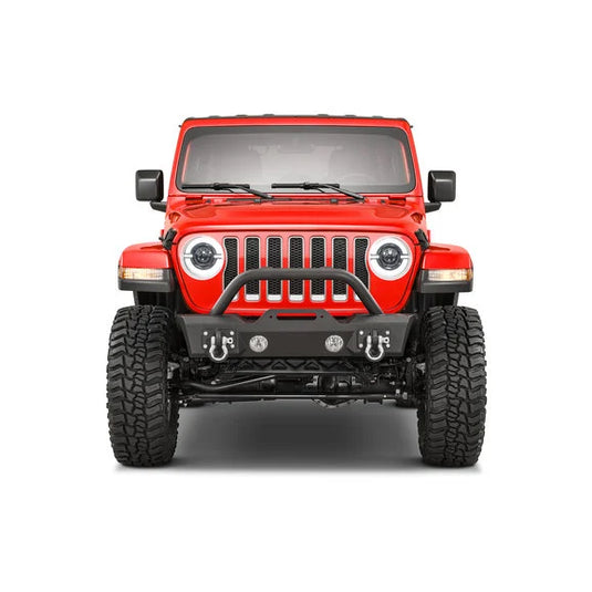 TACTIK TT-LED-DRL-HALO-9 9" LED Headlights with DRL Halo for 18-24 Jeep Wrangler JL & Gladiator JT