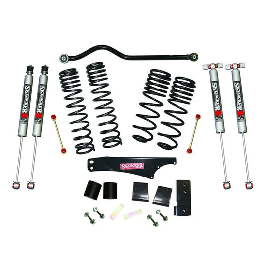 Skyjacker 3.5-4in Dual Rate Long Travel Suspension System with Shocks for 07-18 Wrangler JK 4 Door