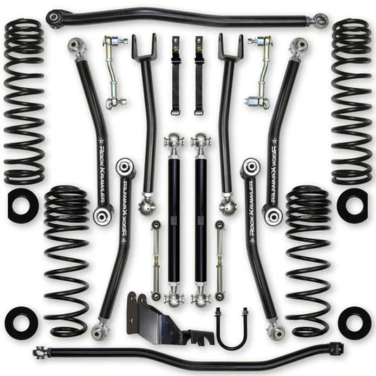 Rock Krawler 3.5in X Factor System for 18-24 Jeep Wrangler JL Unlimited 4-Door