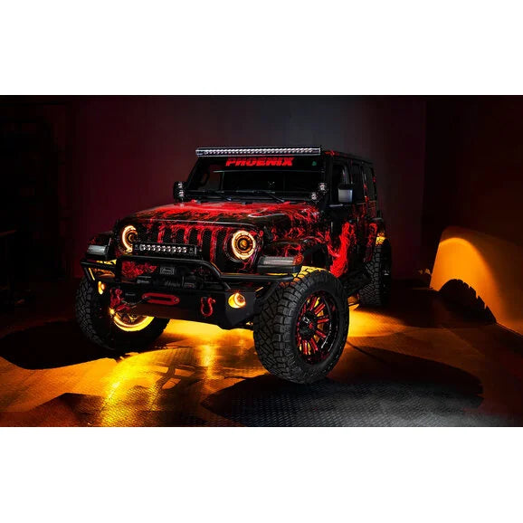 Load image into Gallery viewer, Oracle Lighting 5846-005 20W LED Fog Lights- Amber for 07-24 Jeep Wrangler JK &amp; JL and Gladiator JT
