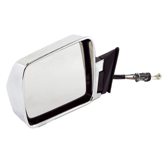 Load image into Gallery viewer, OMIX Manual Folding Mirror in Chrome for 84-96 Jeep Cherokee XJ
