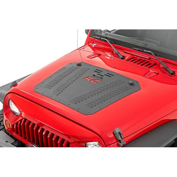 Rough Country 10527 Hood Louver for 07-18 Jeep Wrangler JK