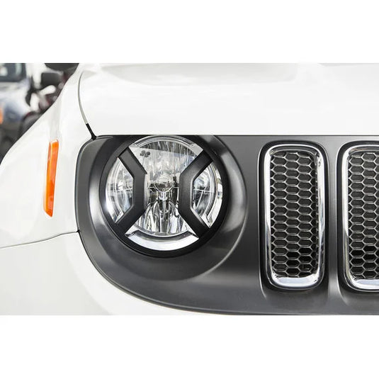 Rugged Ridge Headlight Euro Guards for 15-20 Jeep Renegade BU