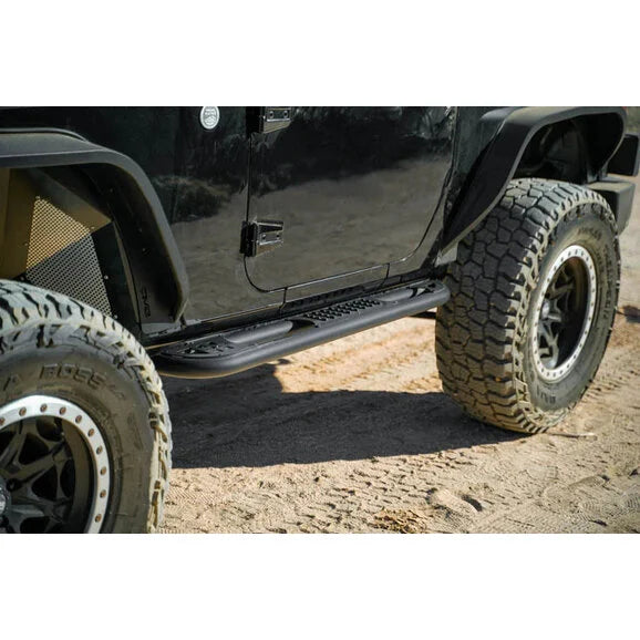 Load image into Gallery viewer, DV8 Offroad SRJK-09 OE Plus Side Steps for 07-18 Jeep Wrangler JK 2-Door
