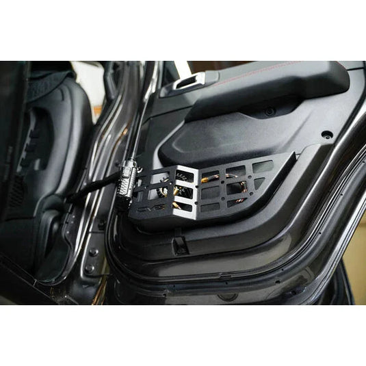 DV8 Offroad MPJL-06 Rear Door Pocket Molle Panels for 18-24 Jeep Wrangler JL and Gladiator JT