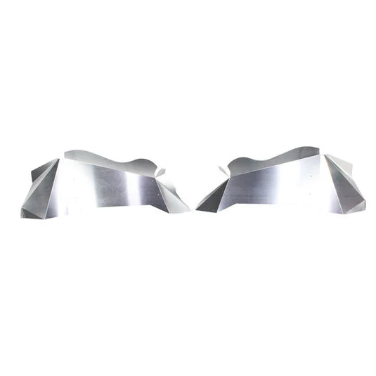 Fishbone Offroad FB33069 Raw Aluminum Inner Fenders for 07-18 Jeep Wrangler JK